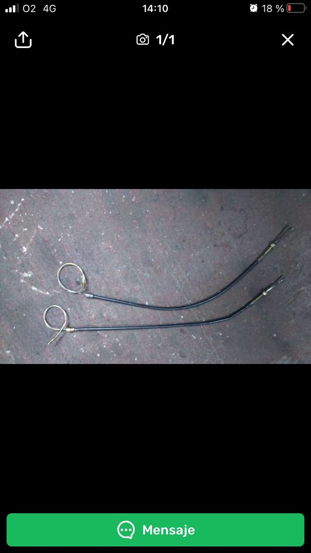 Cables freno de mano porsche 912