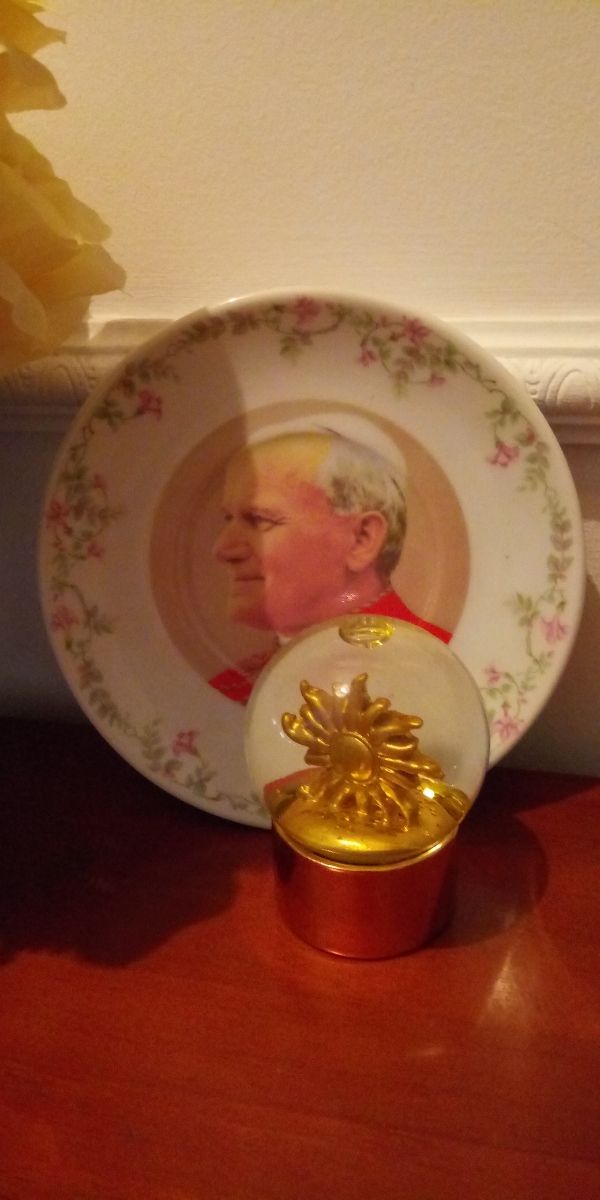 Plato Decorativo, Juan Pablo II