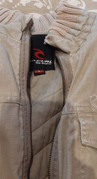 chaqueta acolchada rip curl.