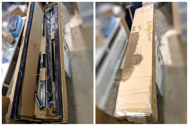 Cama estilo canapé 90x190cm GFW SLO090BLK