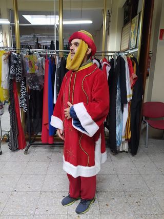 disfraz Rey mago TU terciopelo 