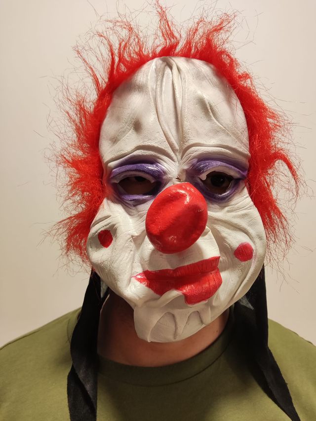 Mascara de payaso