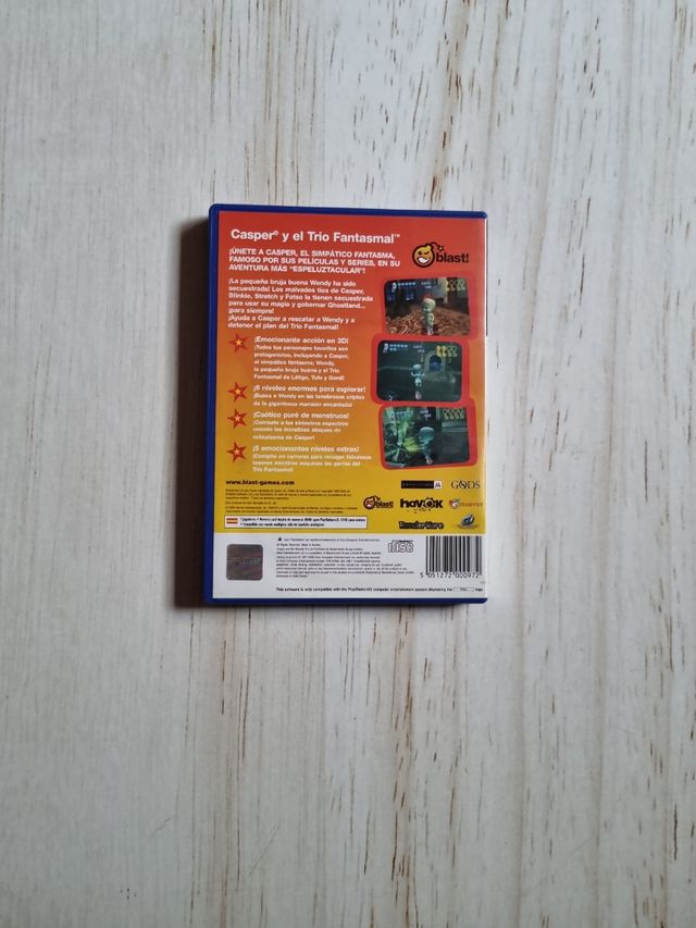 Casper y el trio fantasmal PS2