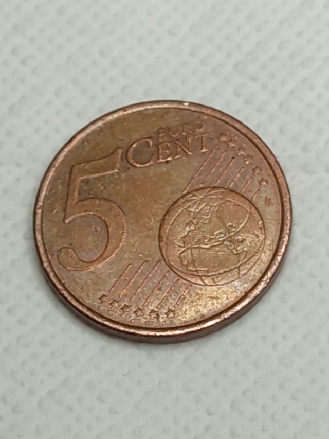 moneda de 5 céntimo