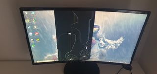 monitor samsung curvo 27 pulgadas