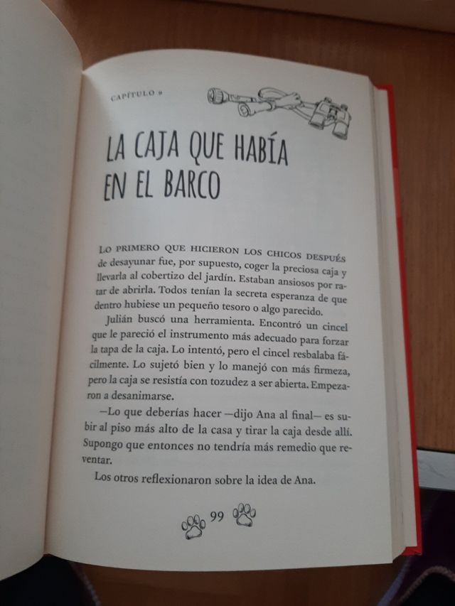 Libros Los cinco
