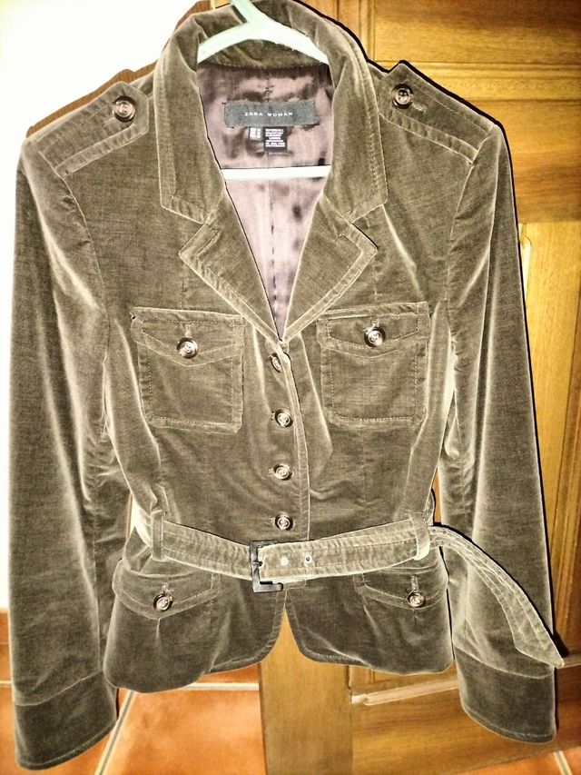 Americana marrón Zara