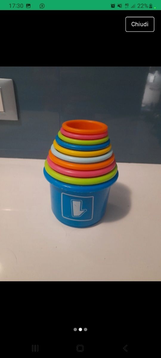 Tazze impilabili bimbo