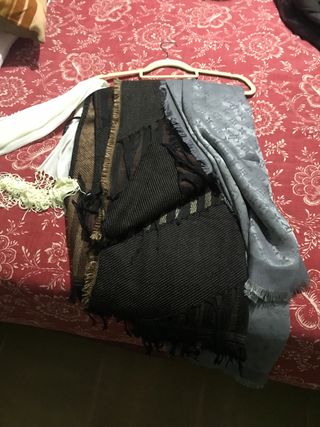 Estados chaqueta pañuelo y bufanda  