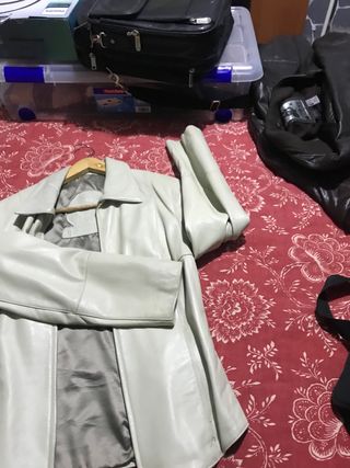 Estados chaqueta pañuelo y bufanda  