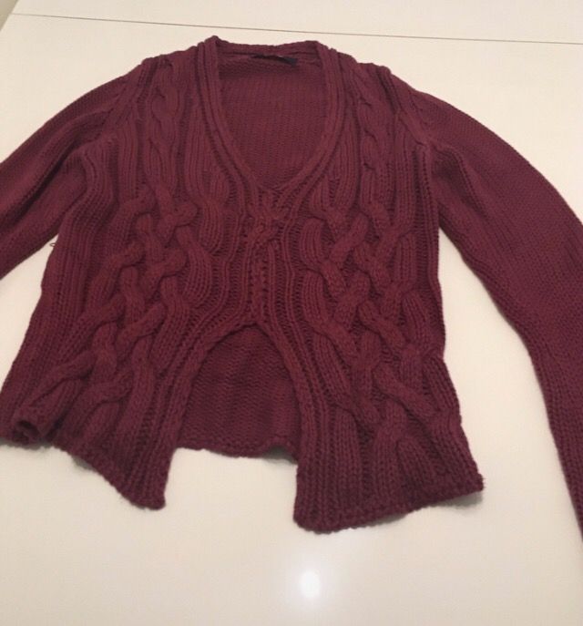 Jersey cropped de Bershka