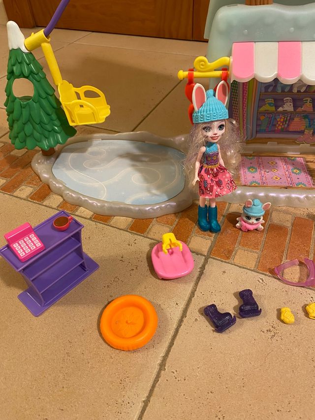 Casa de la nieve de enchantimals