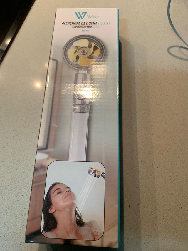 Alcachofa de Ducha con hélices