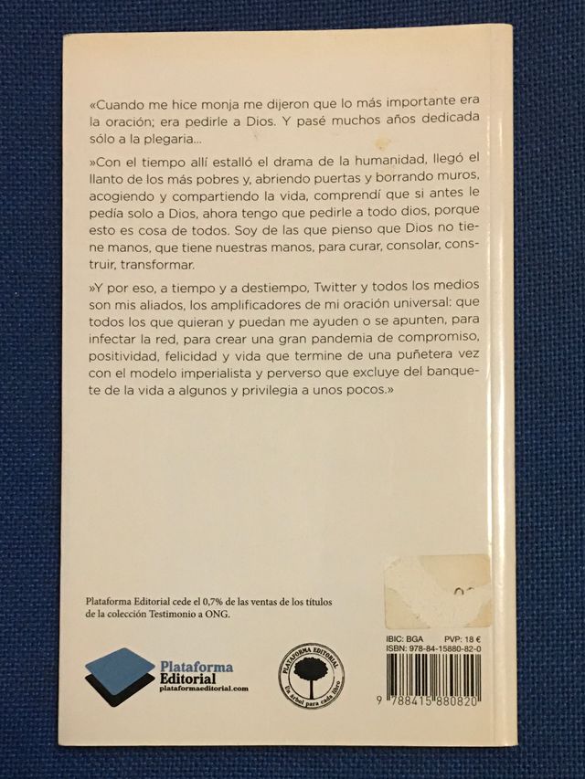 A Dios rogando Sor Lucía Caram