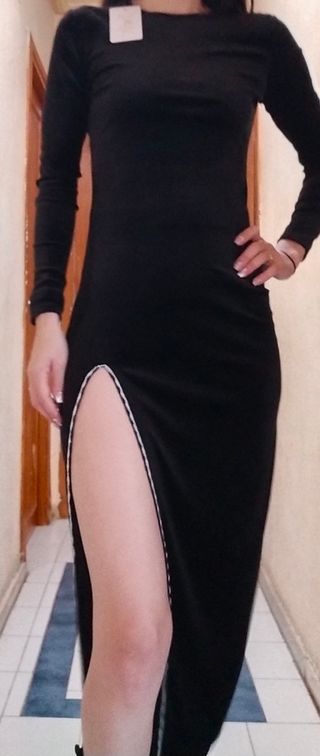 vestido terciopelo 