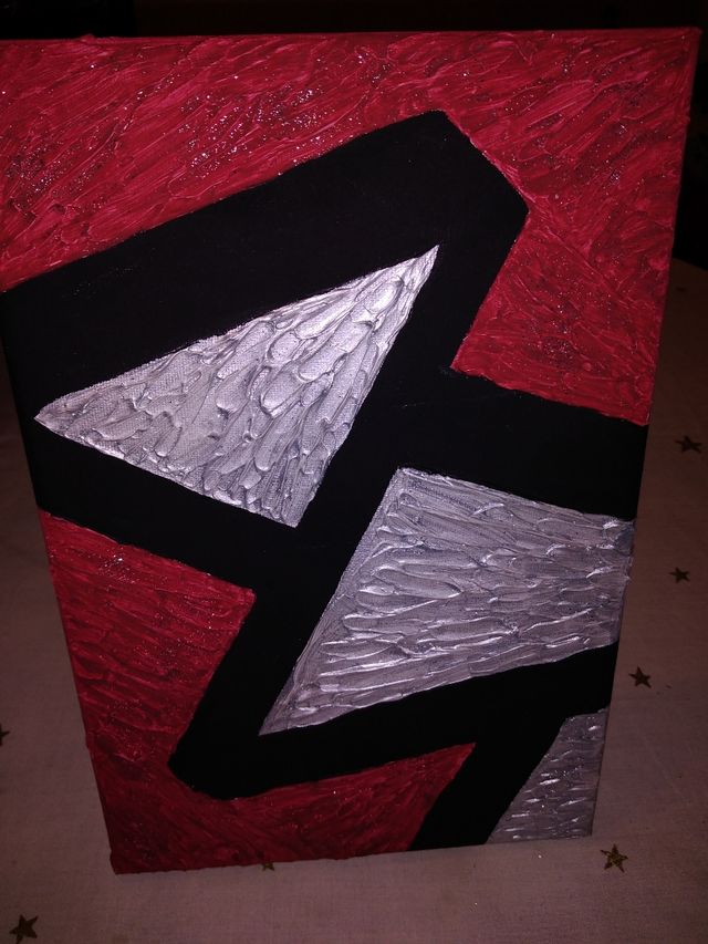 quadro decorativo 30cms comprimento 20 largura 8€