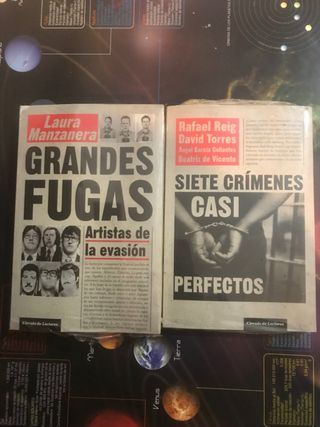 Libro grandes fugas y siete crímenes casi perfecto