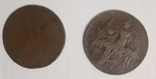 lote 172 monedas antiguas Europa de 1855 a 1995