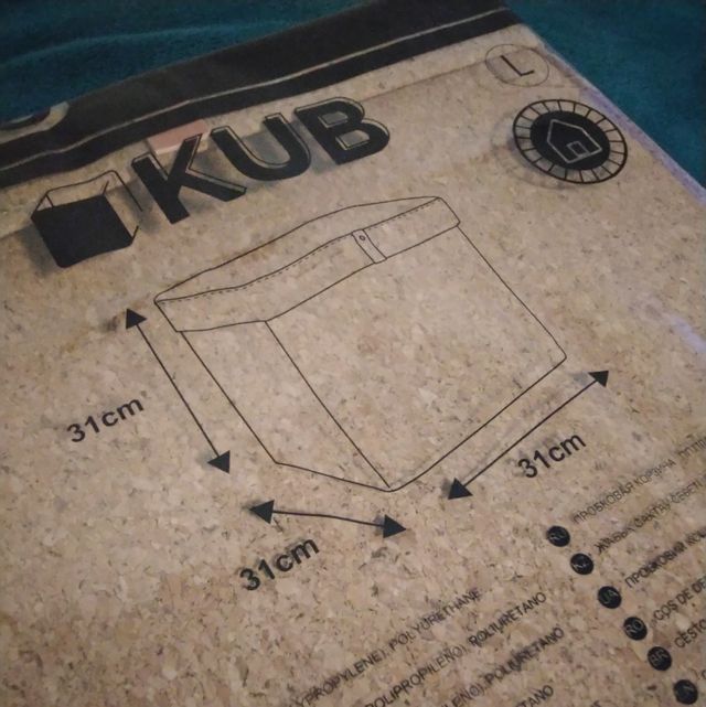 Cesta portaoggetti in sughero