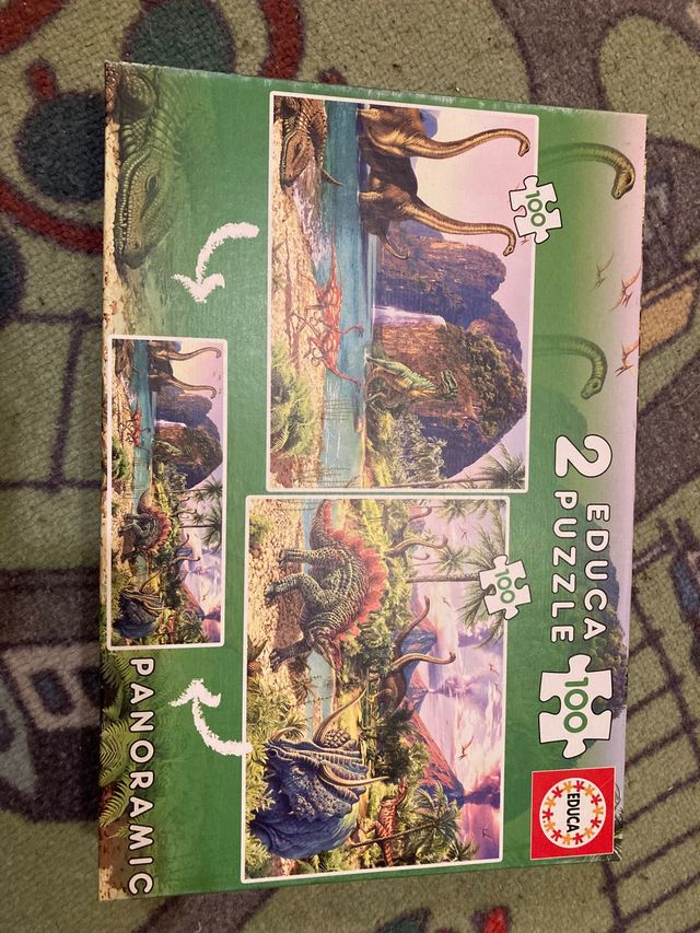 Puzzle 200 piezas dinosaurios