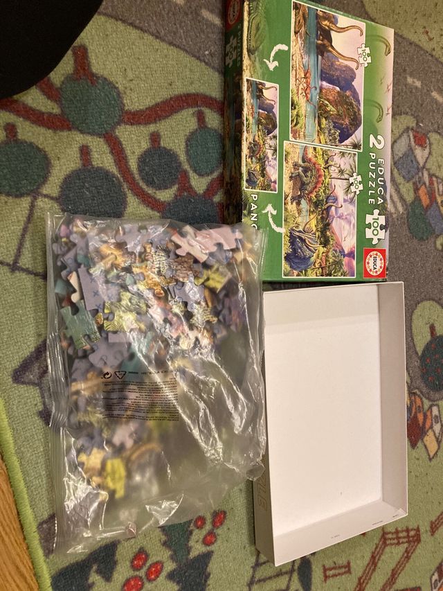 Puzzle 200 piezas dinosaurios