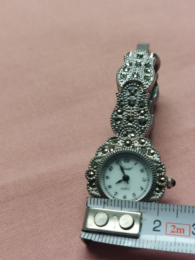 Reloj Vintage Marquesitas acero inox