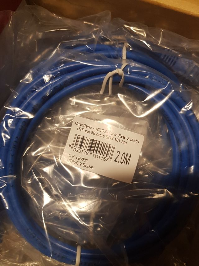 Cable rj45 diferentes categorías y tamaños