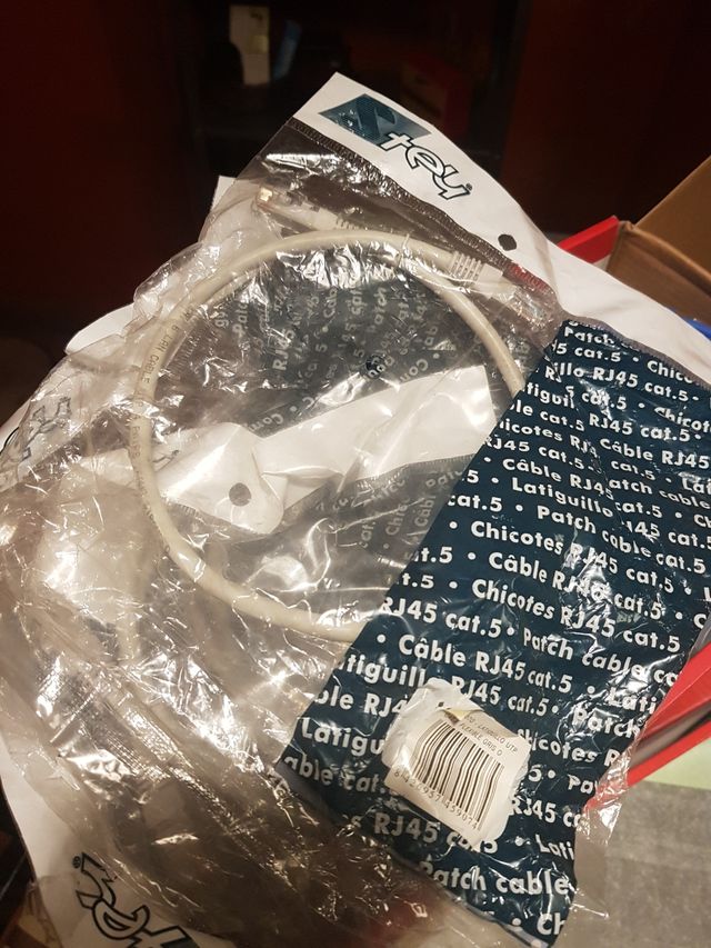 Cable rj45 diferentes categorías y tamaños