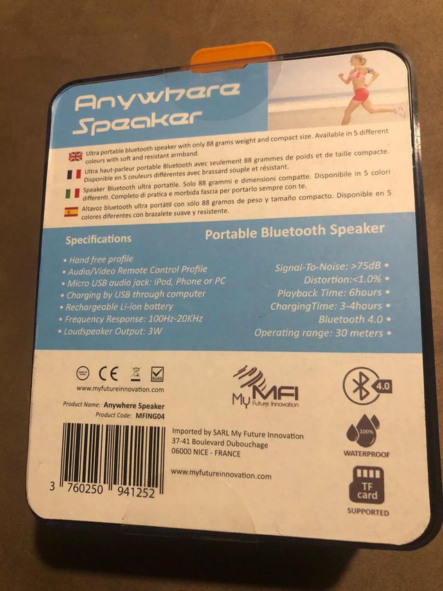 Altoparlante Bluetooth ultraportatile