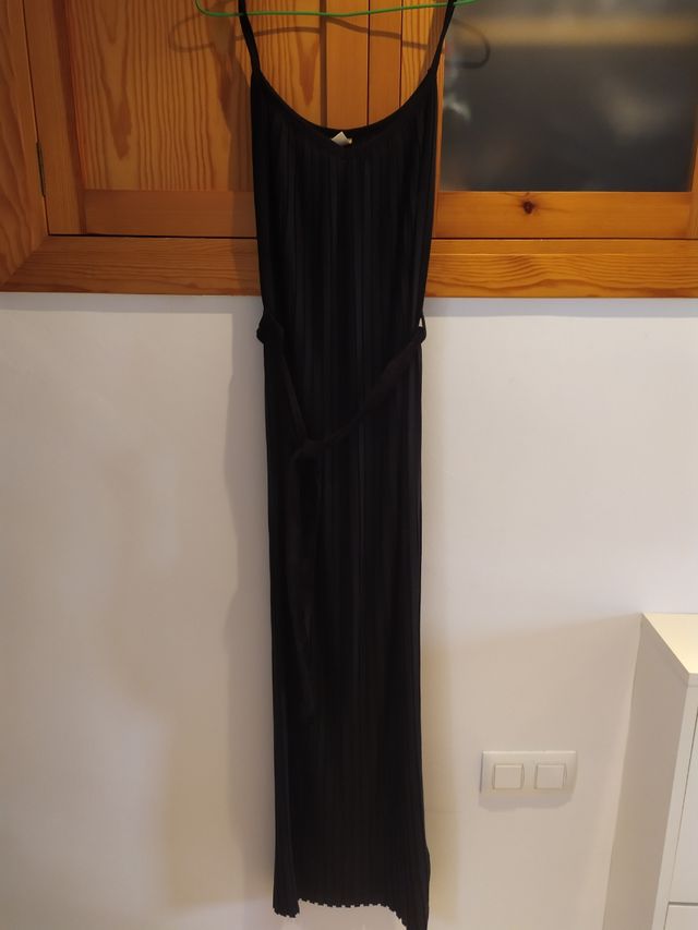 Vestido largo fiesta negro