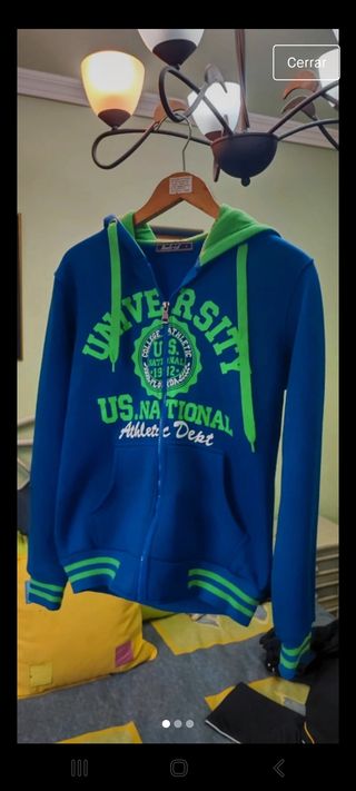 sudadera unisex.