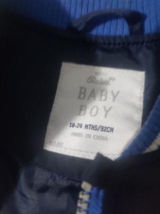 chaqueta niño