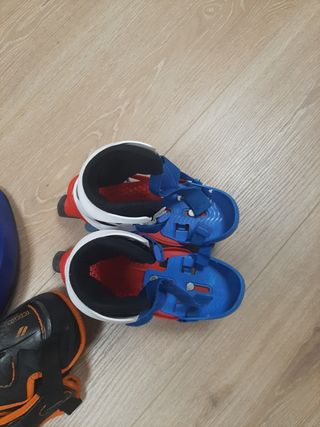 equipamiento patinaje niño