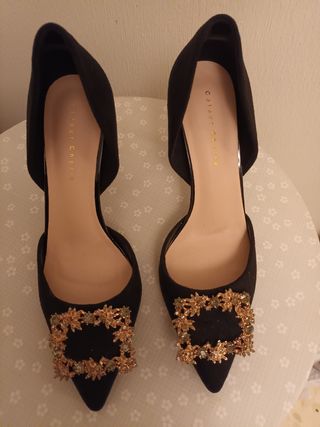 Zapatos fiesta negros