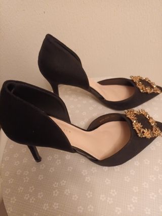 Zapatos fiesta negros
