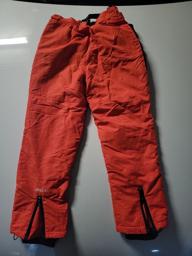 Pantalón Joluvi nieve rojo talla 12 años