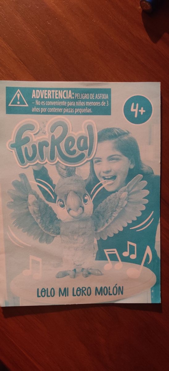Loro Lolo parlanchín Furreal (sin uso)