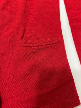 Chaqueta punto roja Carolina Herrera