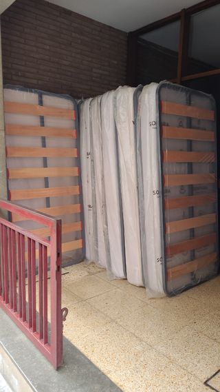 vendo camas de 90cm con colchón