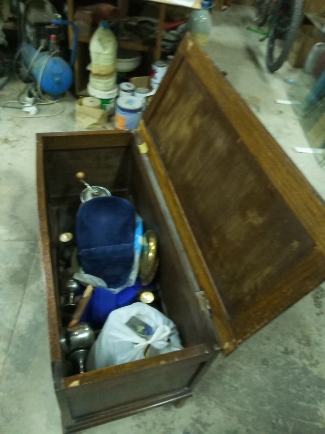 cofre de madera