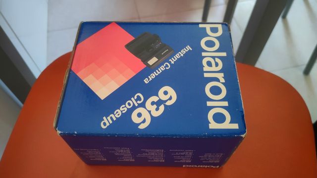 Camara Polaroid 636 closeup