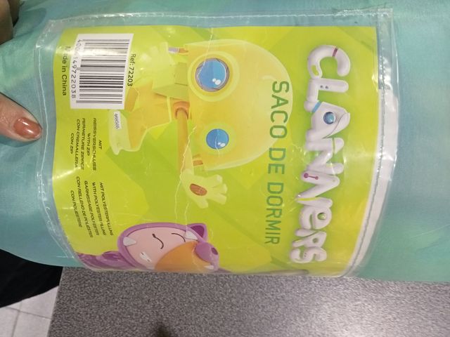 NOVO Lindo saco de dormir para crianças!