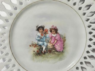 PLATO PORCELANA CALADA 
