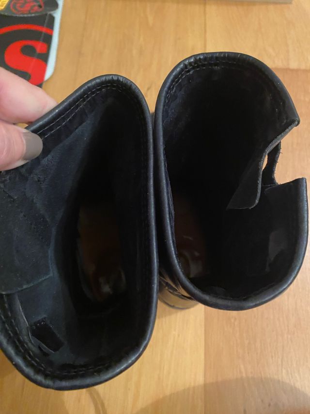 Botas negras de piel Sendra