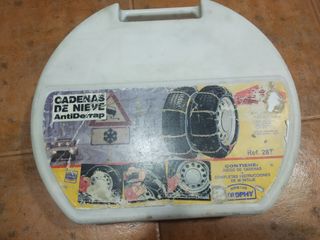 cadenas de nieve antiderrapantes. Ref. 28T