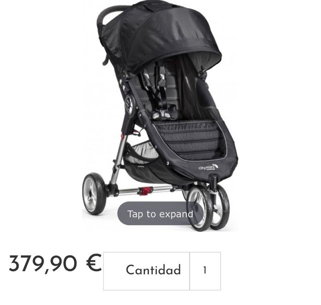 Carro bebé baby jogger city mini 3