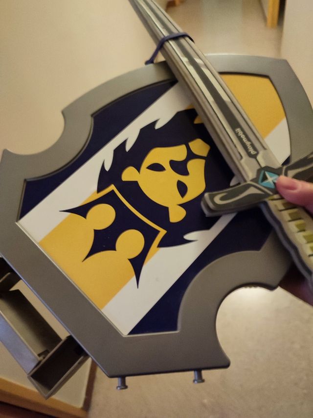 escudo fortaleza playmobil