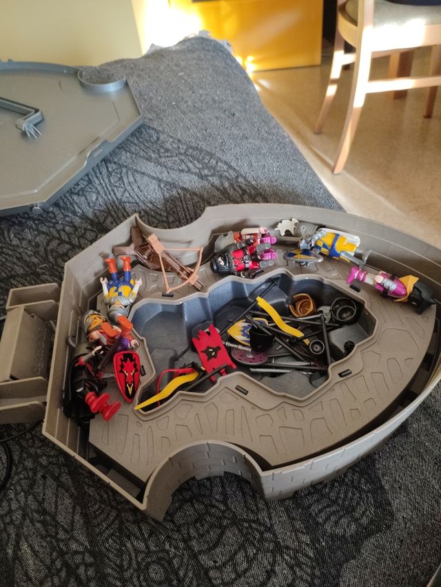 escudo fortaleza playmobil