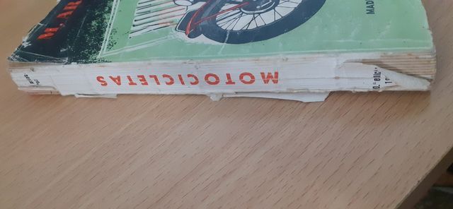 Libro Motocicletas de M. Arias Paz
