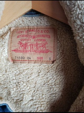 Chaqueta vaquera Levis Sherpa borrego